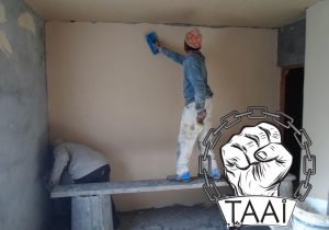 Plastering